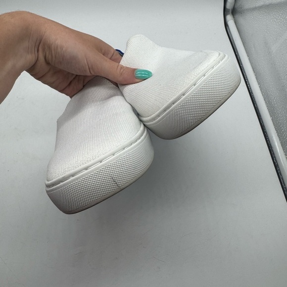 Rothy’s The Original Slip on Sneaker White Size 9 - Picture 3 of 16